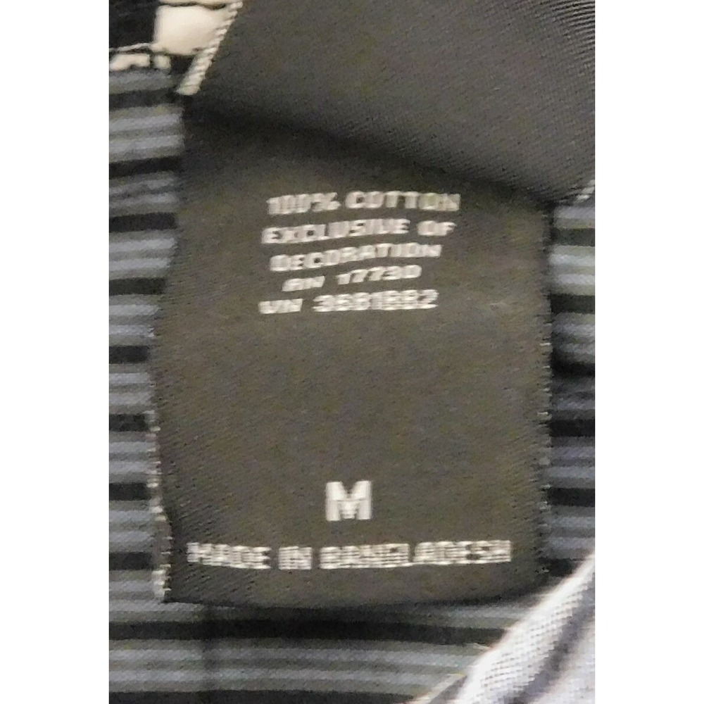 Shaun White Boys Shirt, Size M, Gray Stripe, 100% Cotton - Picture 4 of 5